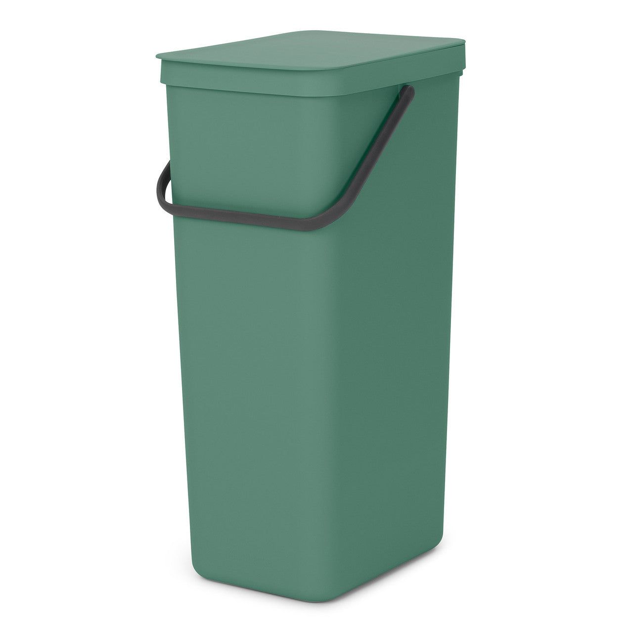 BRABANTIA Sort &amp; Go Recycle Bin, 40L - Fir Green