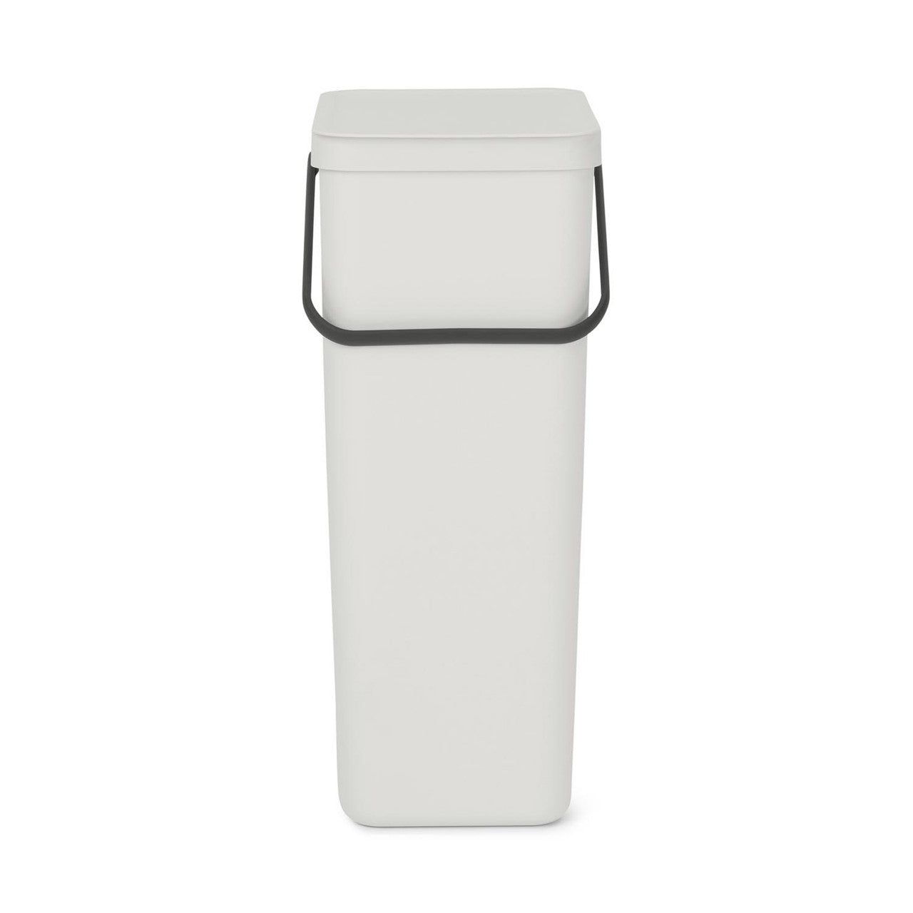 BRABANTIA Sort &amp; Go Waste Bin, 40L - Light Grey