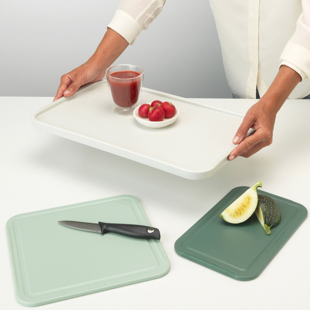 BRABANTIA Tasty+ Chopping Board Set - Mixed