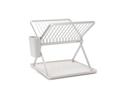 BRABANTIA SinkSide Foldable Dish Rack - Light Grey