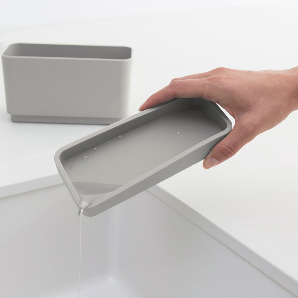 BRABANTIA SinkSide Sink Organiser - Mid Grey
