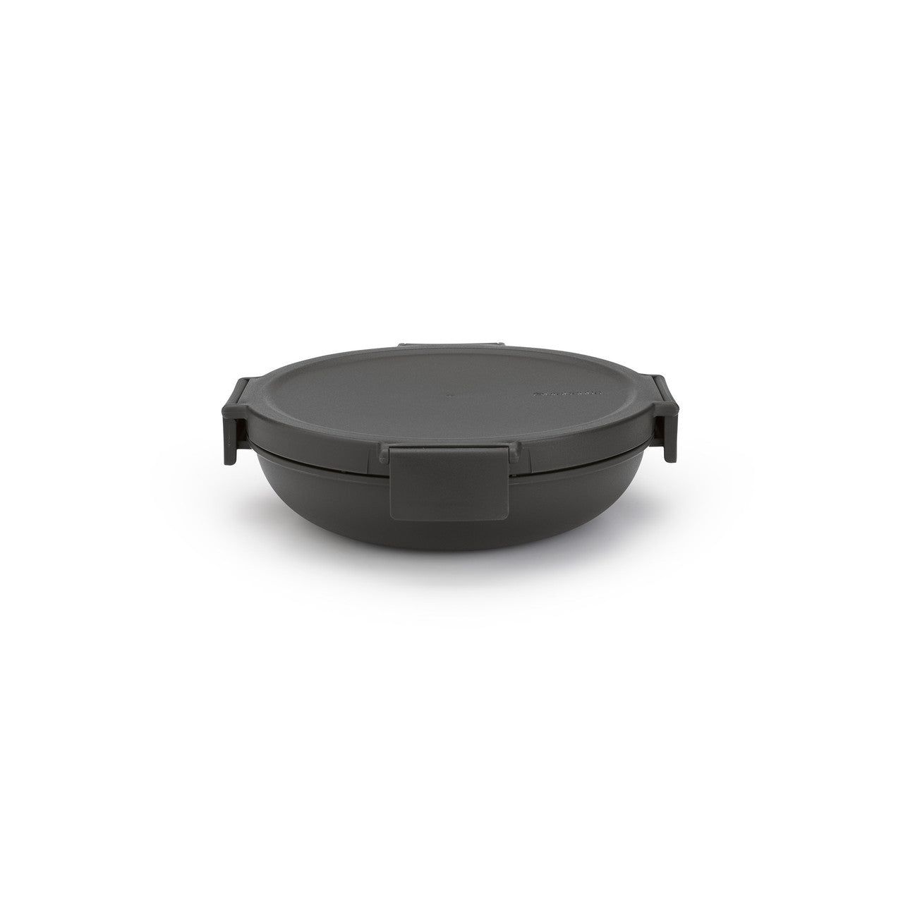 BRABANTIA Make &amp; Take Lunch Bowl, 1L, Plastic - Dark Grey