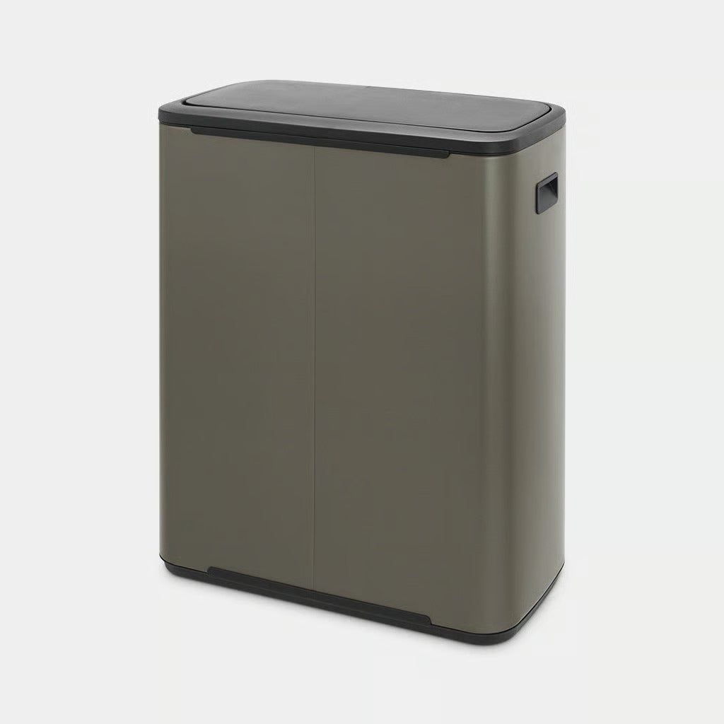 BRABANTIA Bo Touch Bin, 2 x 30L - Platinum