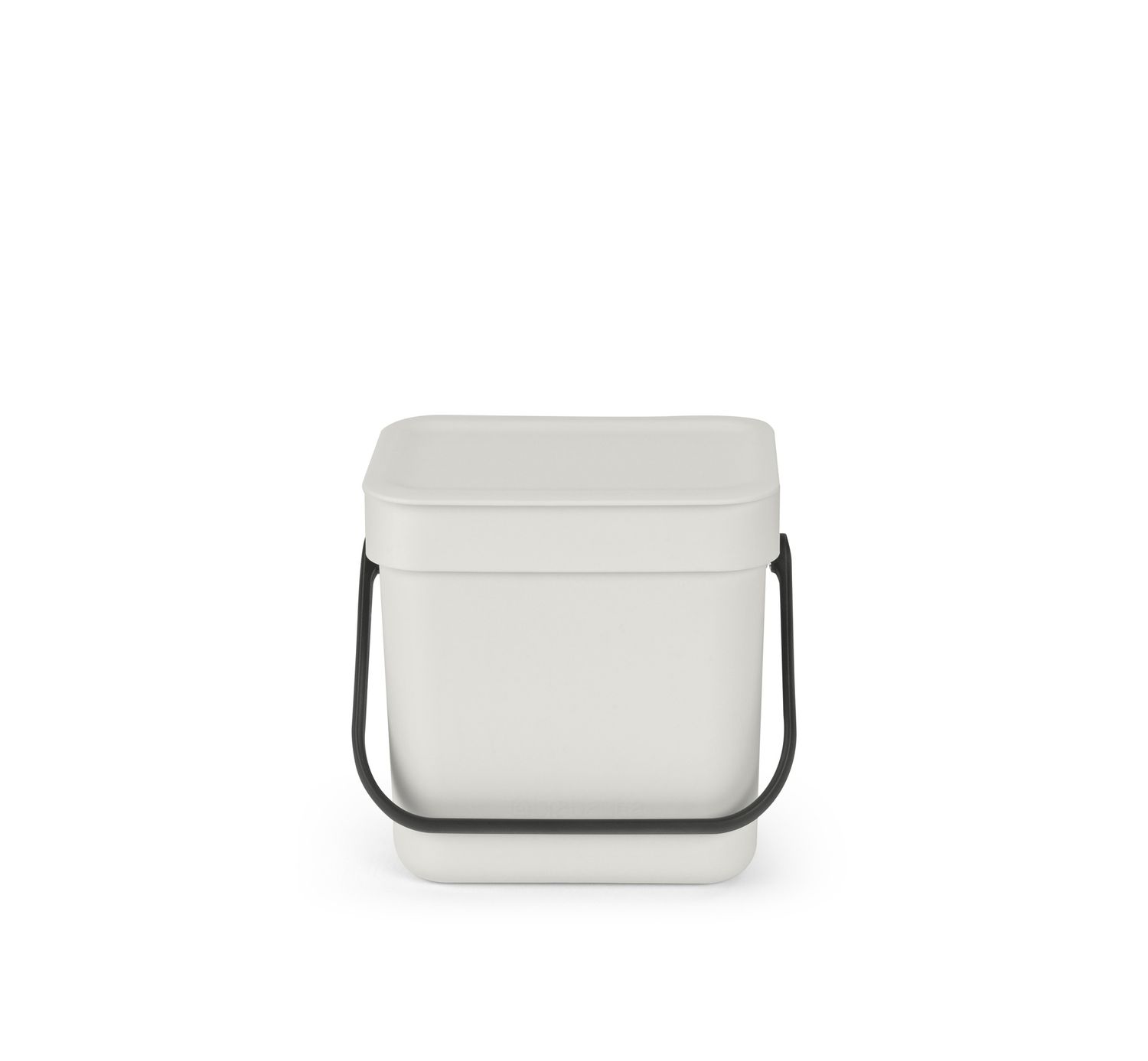 BRABANTIA Sort &amp; Go Waste Bin, 3L - Light Grey