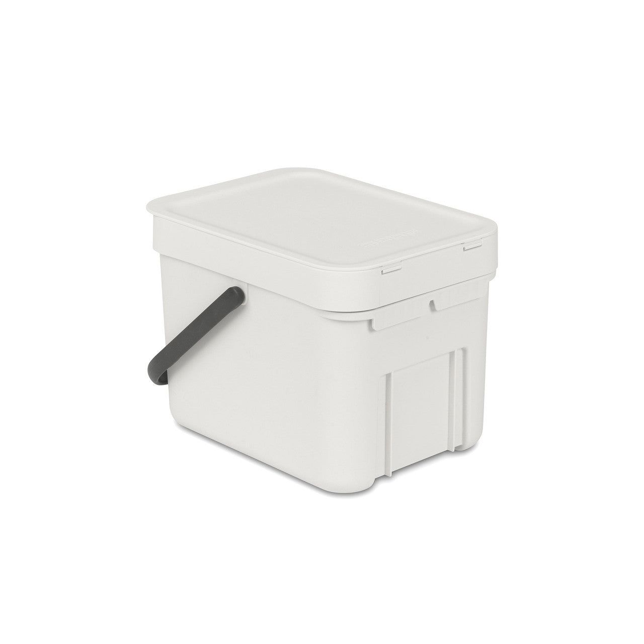 BRABANTIA Sort &amp; Go Waste Bin, 6L - Light Grey