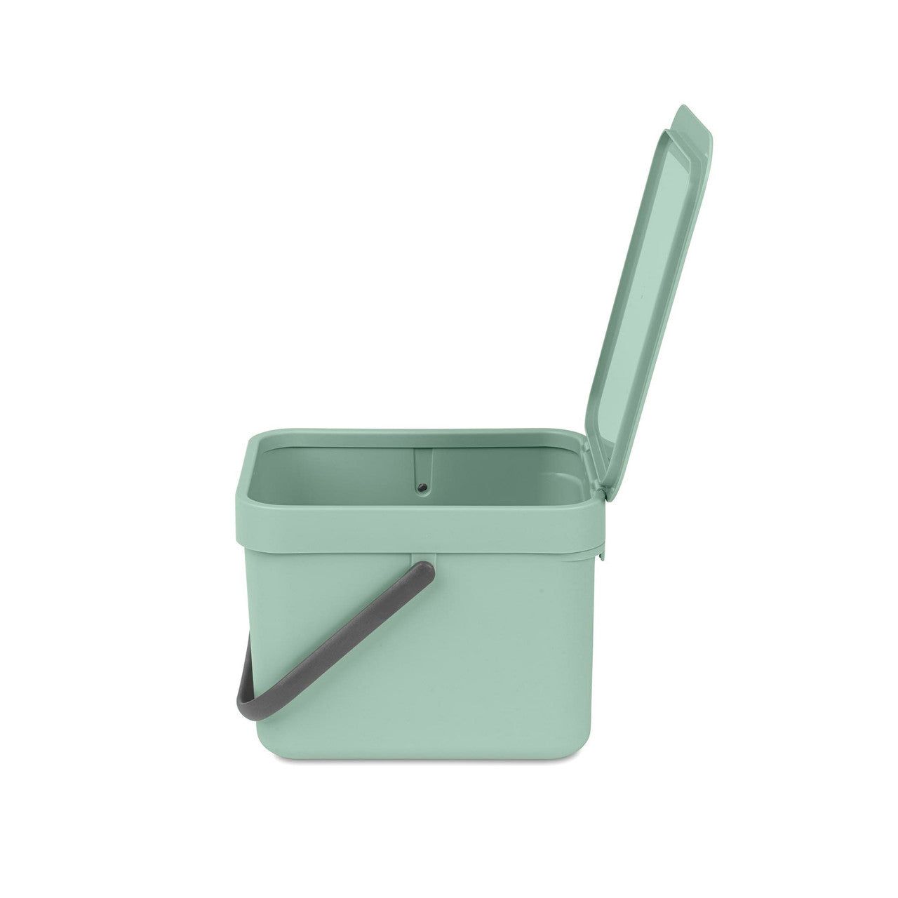 BRABANTIA Sort &amp; Go Waste Bin, 6L - Jade Green