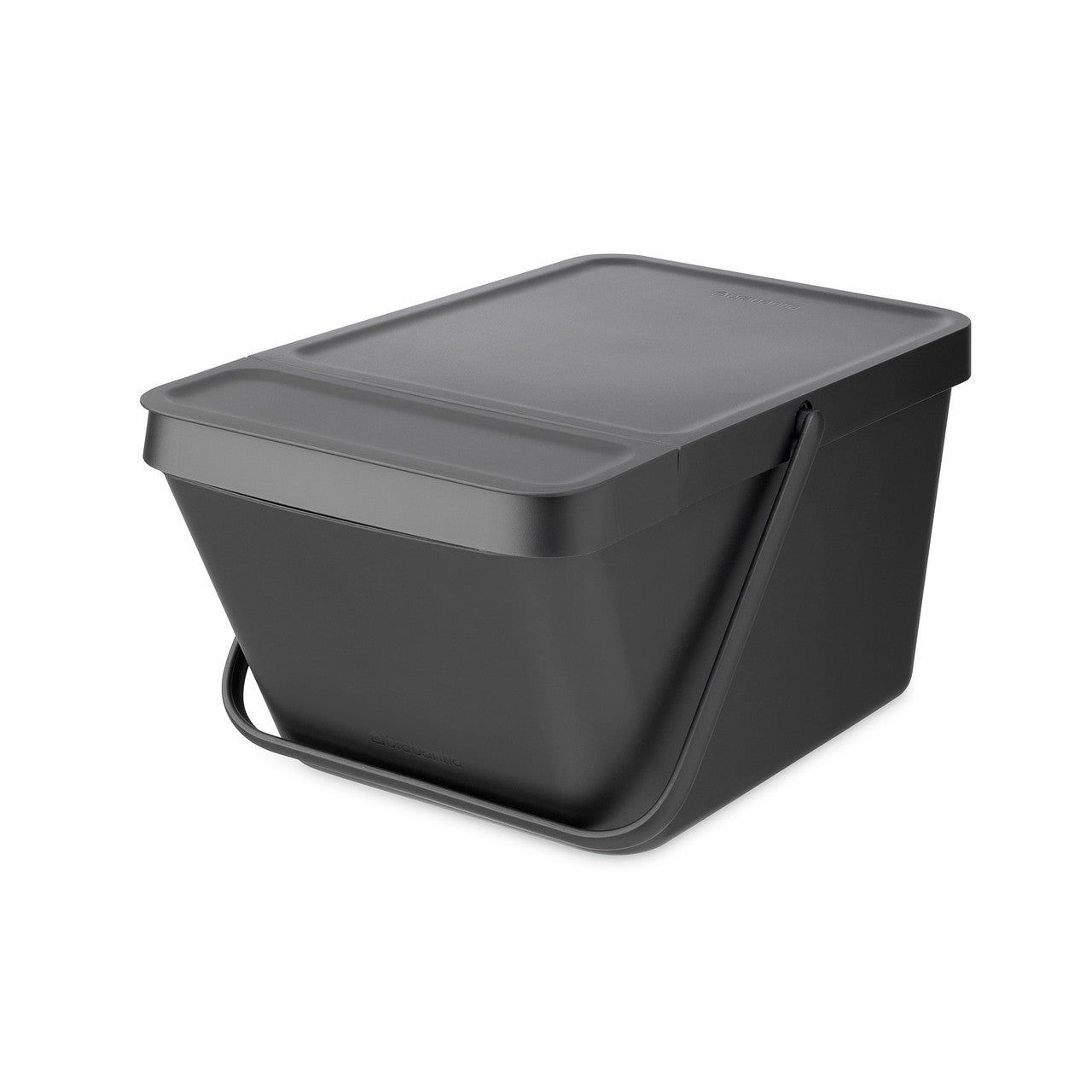 BRABANTIA Sort &amp; Go Stackable Bin, 20L - Grey