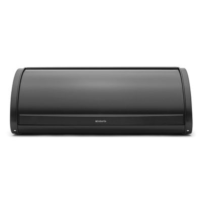 BRABANTIA Roll Top Bread Bin - Matt Black