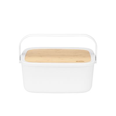 BRABANTIA Nic Bread Bin - Light Grey