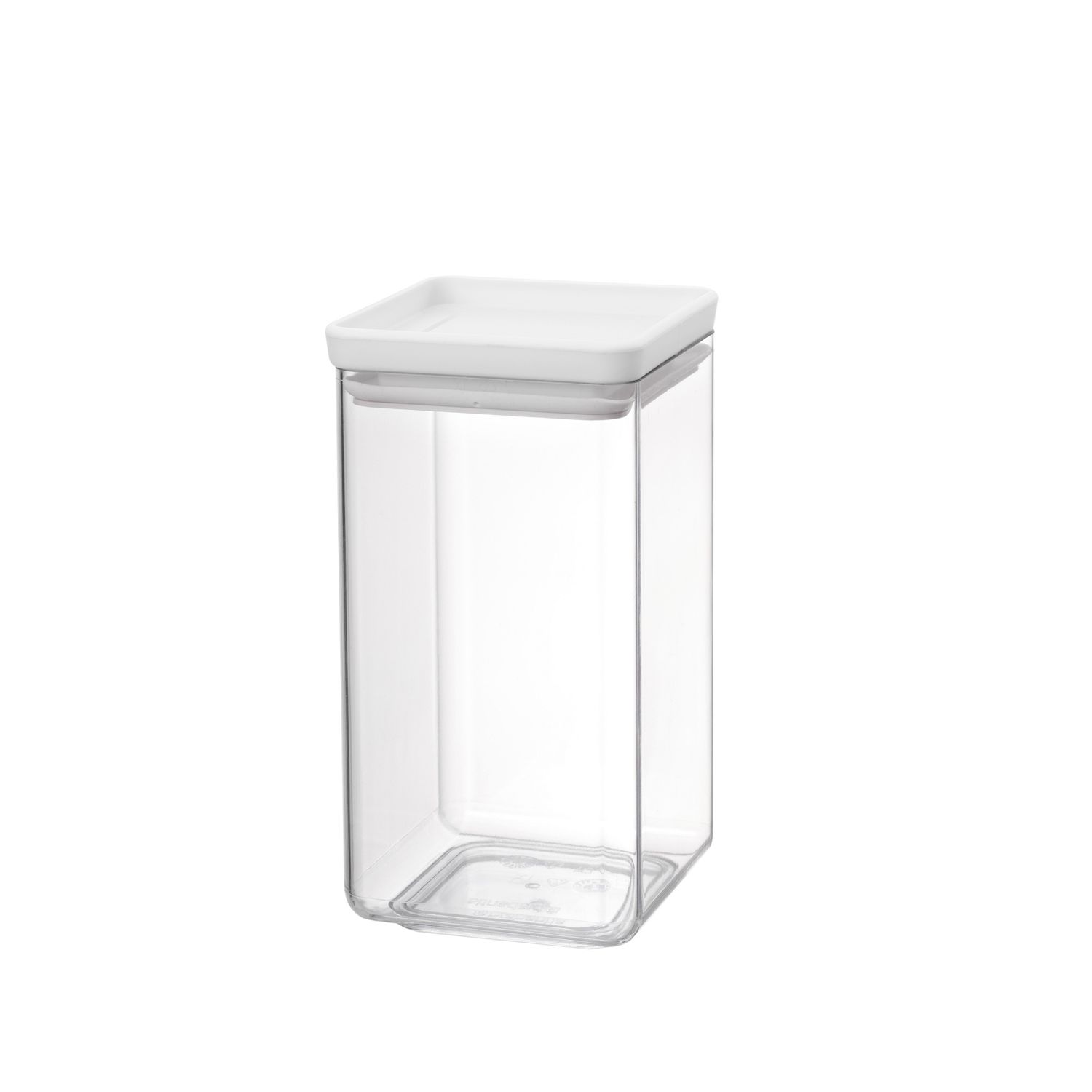 BRABANTIA Tasty+ Stackable Canister, 1.6L - Light Grey