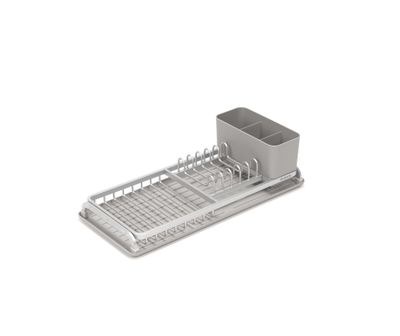 BRABANTIA SinkSide Compact Dish Drying Rack - Mid Grey