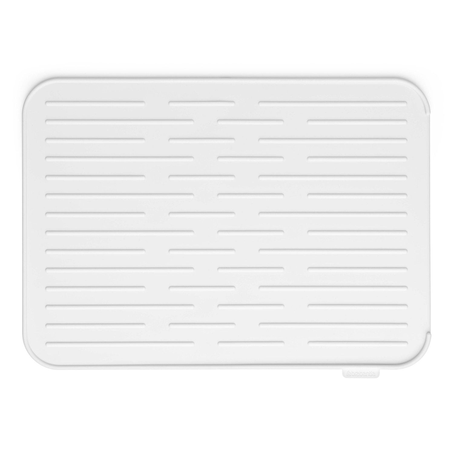 BRABANTIA SinkSide Silicone Dish Drying Mat - Light Grey