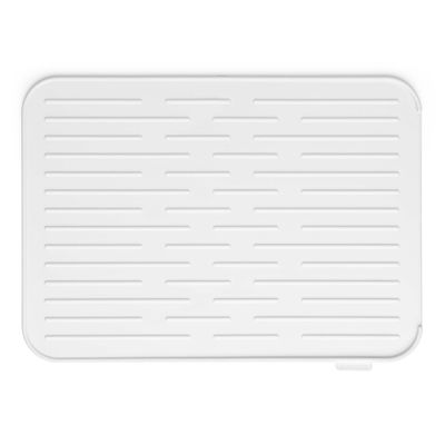 BRABANTIA SinkSide Silicone Dish Drying Mat - Light Grey