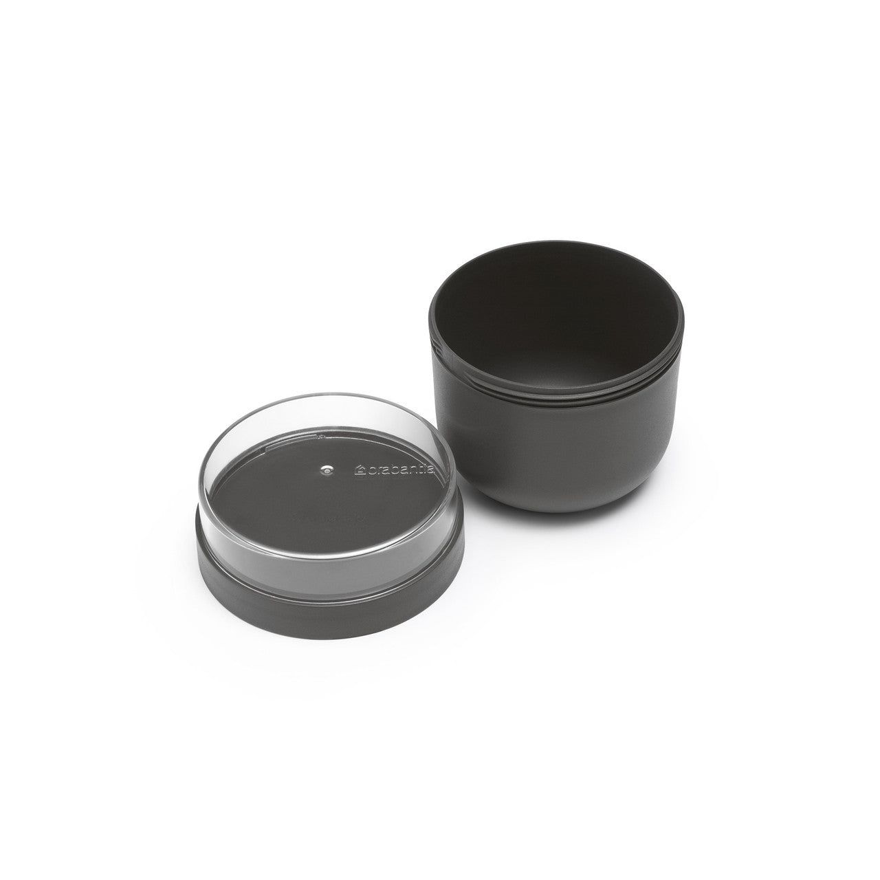 BRABANTIA Make &amp; Take Breakfast Bowl, 0.5L - Dark Grey