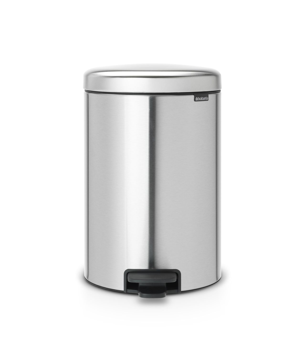 BRABANTIA NewIcon Pedal Bin, 20L - Matt Steel Fingerprint Proof
