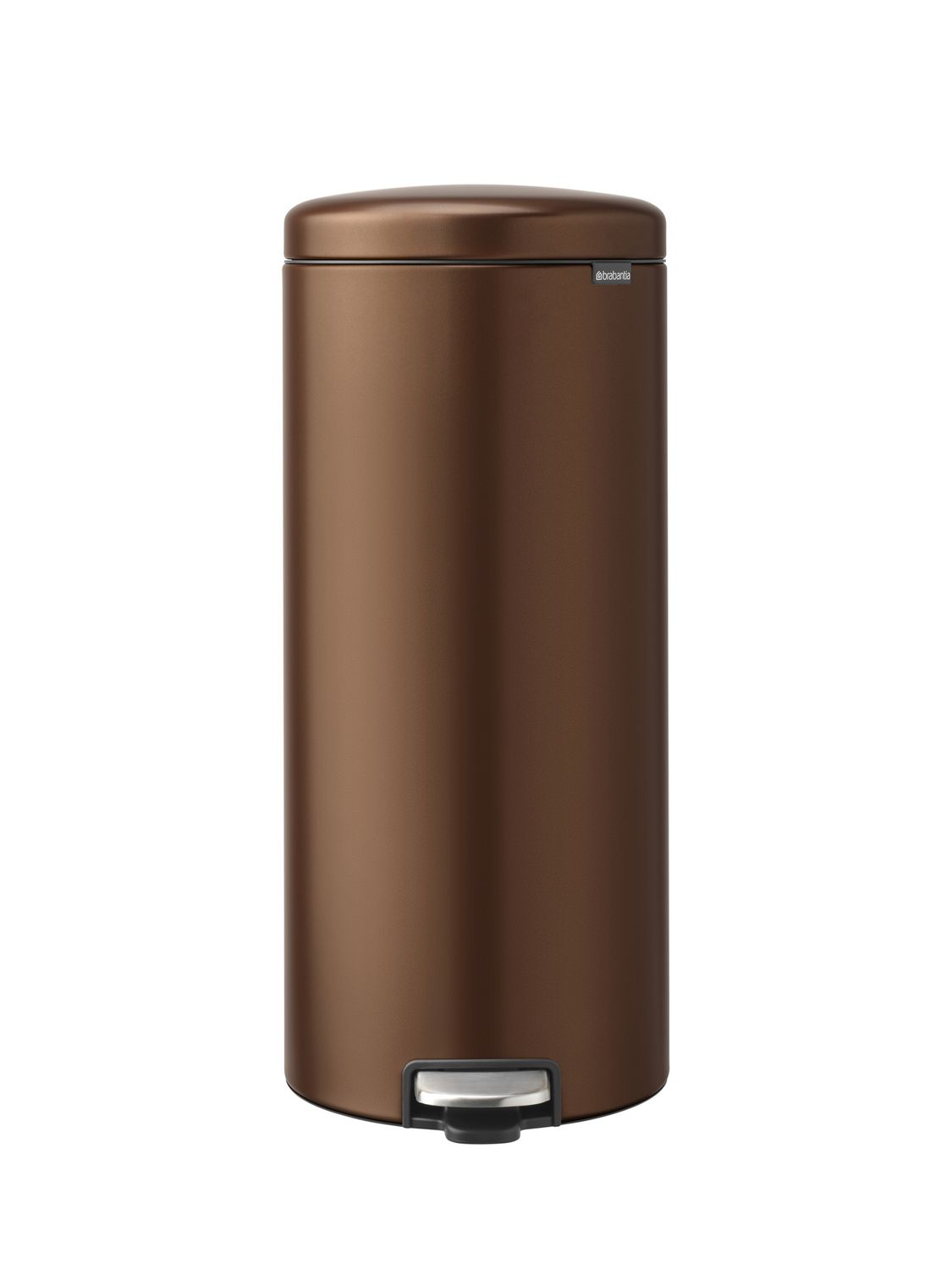 BRABANTIA NewIcon Pedal Bin, 30L - Warm Bronze