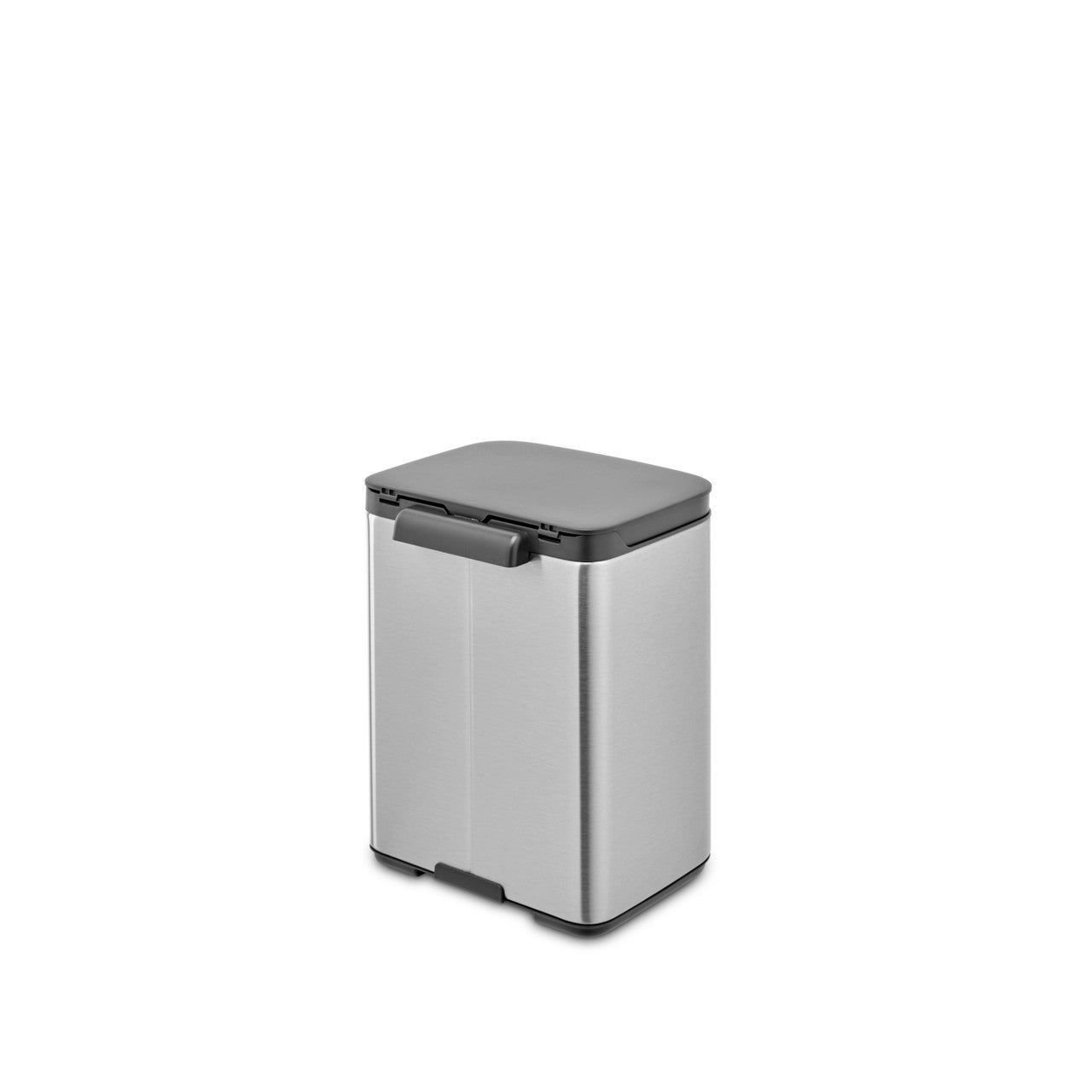 BRABANTIA Bo Waste Bin, 4L - Matt Steel Fingerprint Proof