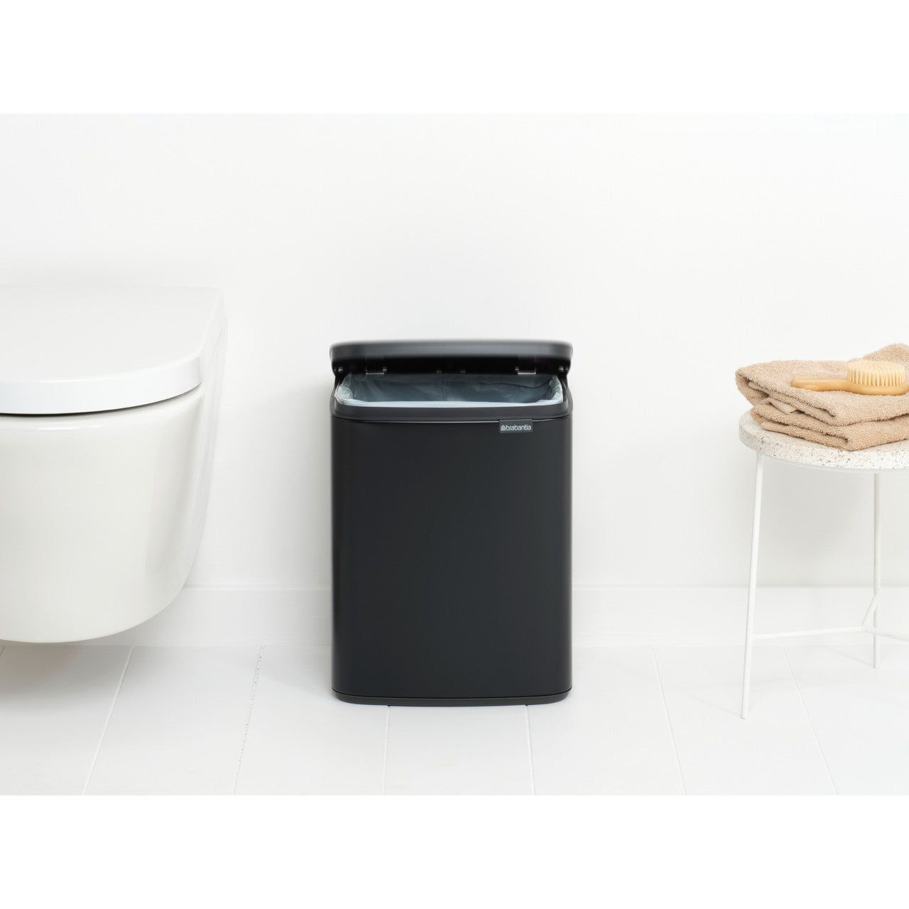 BRABANTIA Bo Waste Bin, 12L - Matt Black