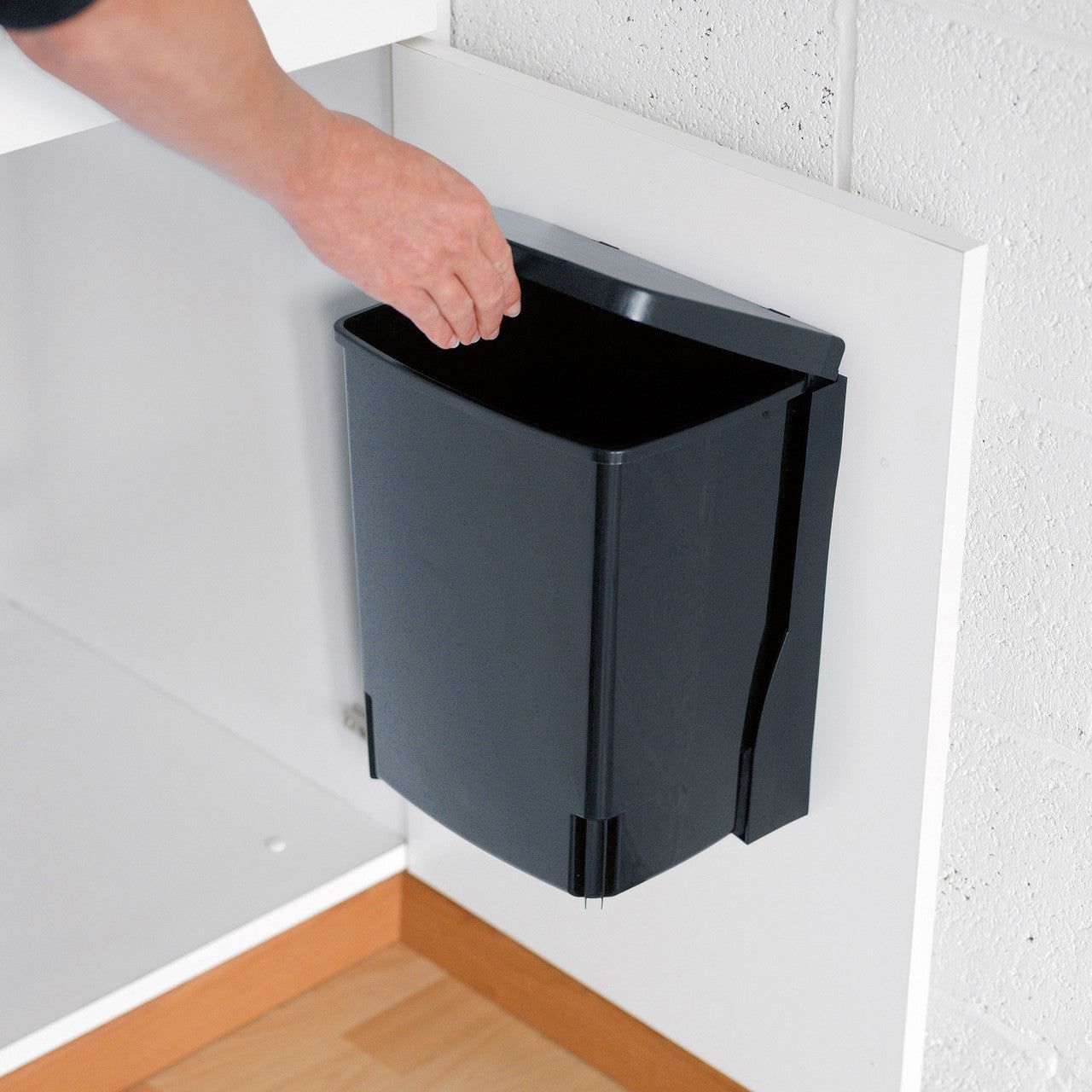 BRABANTIA Built-in Bin, 10L, Rectangular - Black