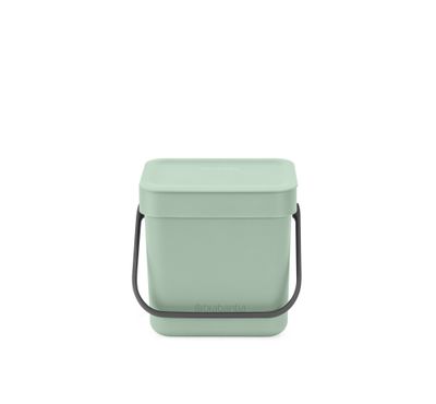BRABANTIA Sort &amp; Go Waste Bin, 3L - Jade Green