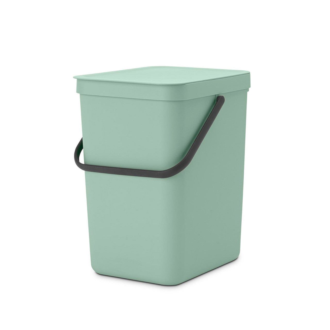BRABANTIA Sort &amp; Go Waste Bin, 25L - Jade Green