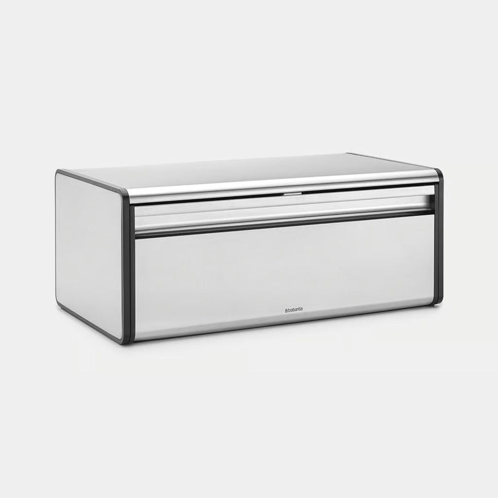 BRABANTIA Fall Front Bread Bin - Matt Steel