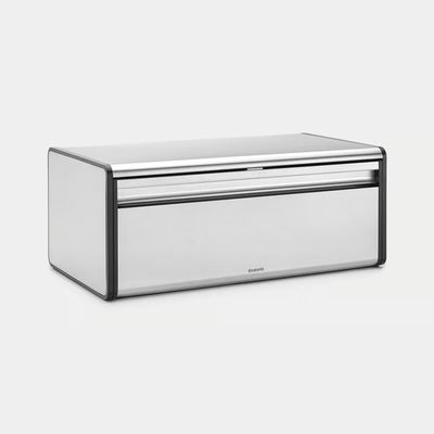 BRABANTIA Fall Front Bread Bin - Matt Steel