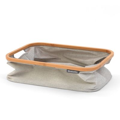 BRABANTIA Foldable Laundry Basket, 40L - Grey