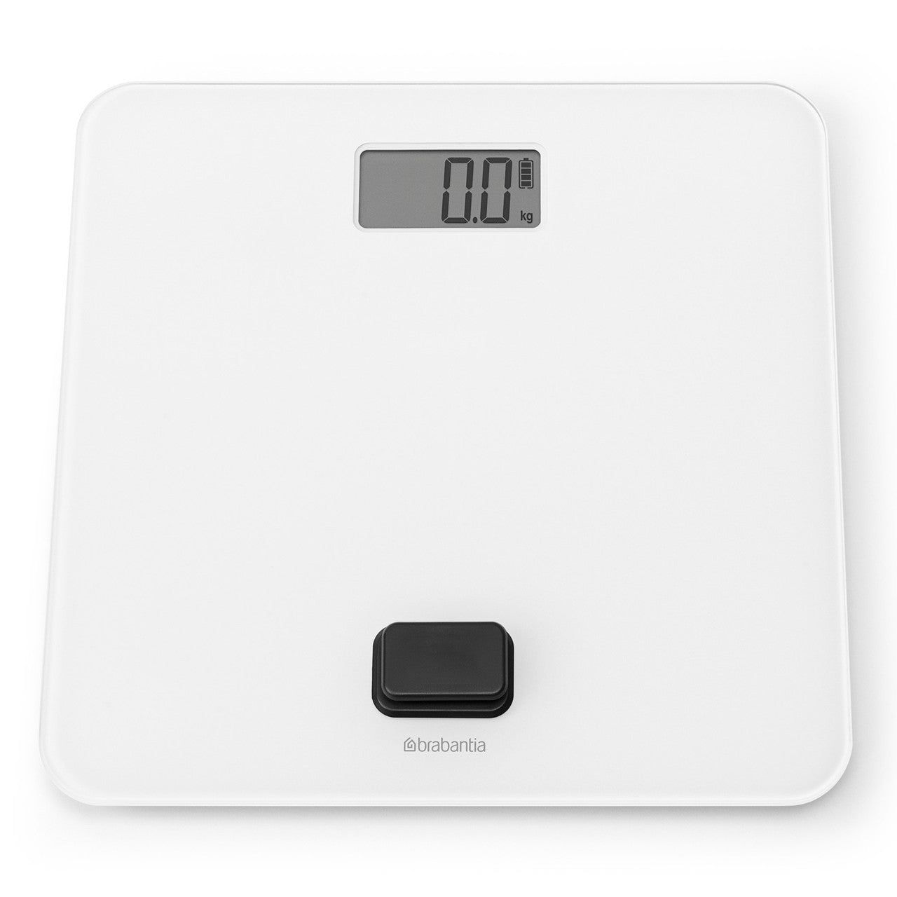 BRABANTIA ReNew Battery Free Bathroom Scale - White