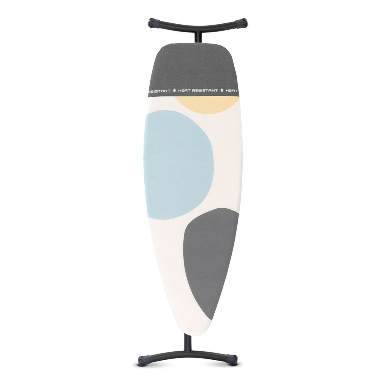 BRABANTIA Ironing Board D, PerfectFlow, Heat Resistant Parking Zone - Spring Bubbles