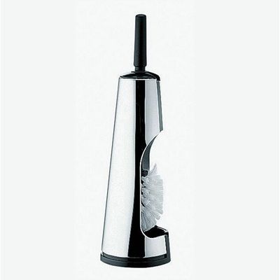 BRABANTIA ReNew Toilet Brush and Holder - Brilliant Steel