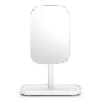BRABANTIA ReNew Mirror with Storage Tray - White