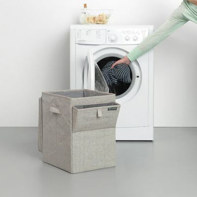 BRABANTIA Stackable Laundry Box, 35L - Grey