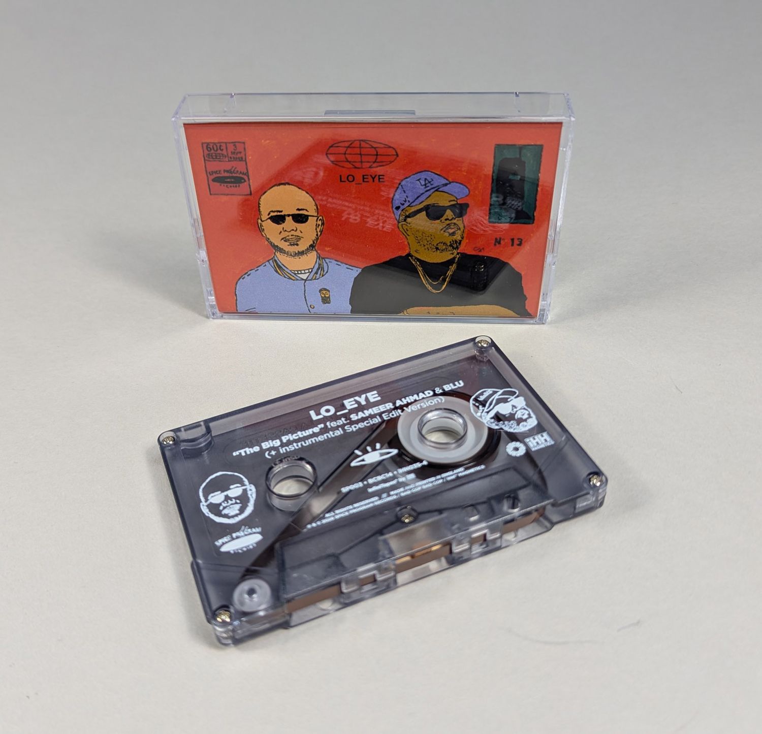 [CASSETTE iNFiNiTAPE™] "The Big Picture" by  LO_EYE  feat.  SAMEER AHMAD + BLU (USA) Série ULTRA LiMiTÉE !