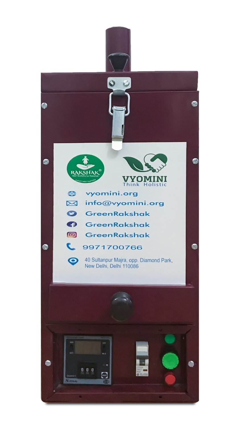 SANITARY NAPKINS INCINERATOR V-100