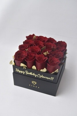 Square Box (16 Roses) Square Box (16 Roses)