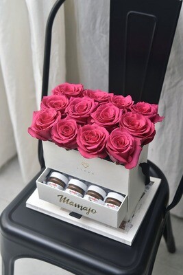 NUTELLA SURPRISE (12 Fresh Roses) NUTELLA SURPRISE (12 Fresh Roses)