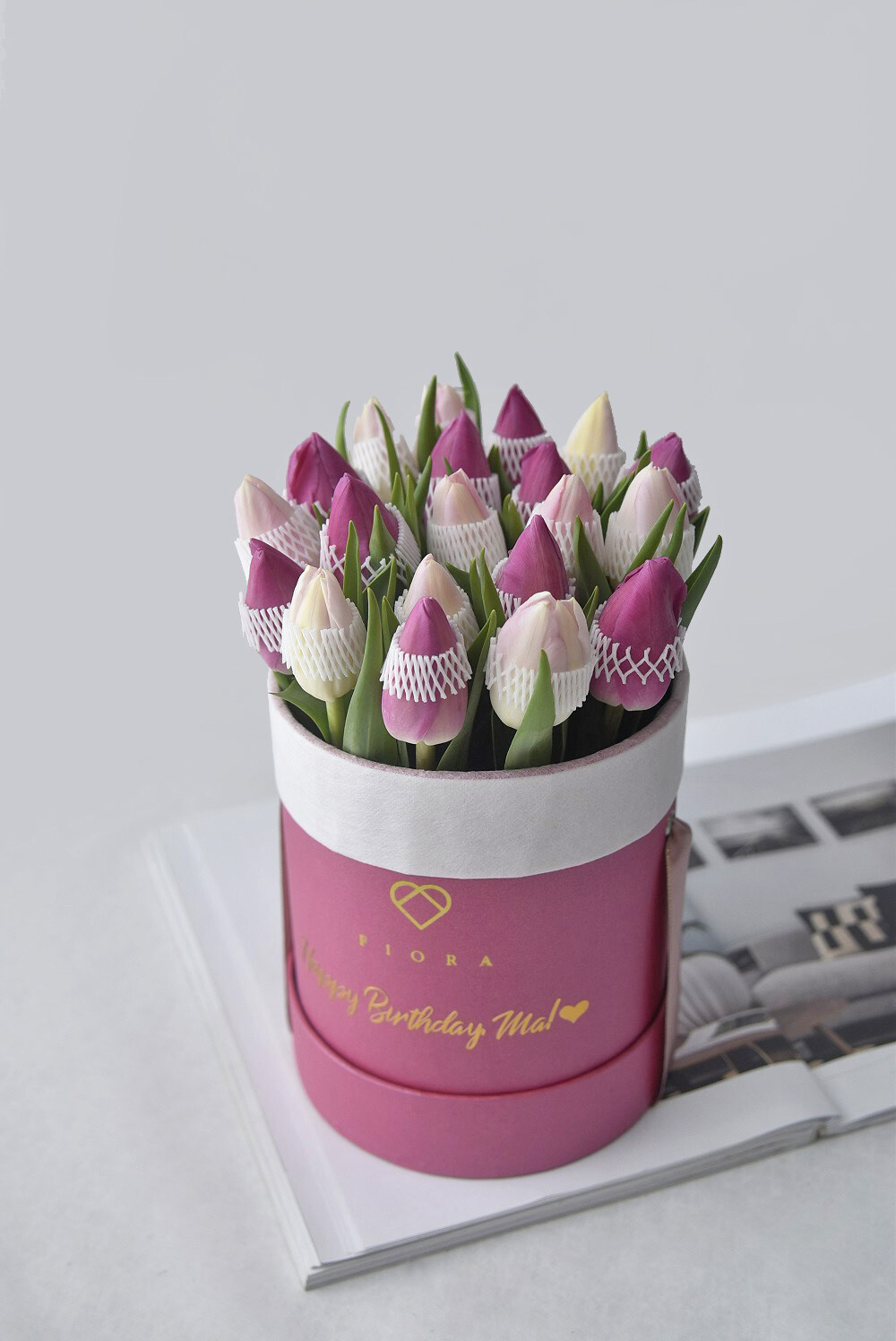 Classic Small Bucket: Tulips