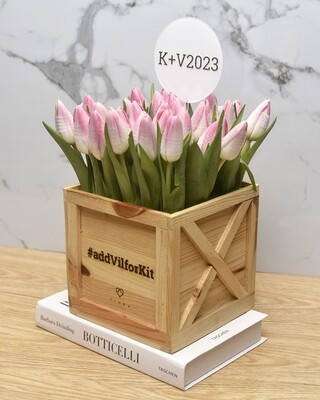 Mini Crate: Tulips