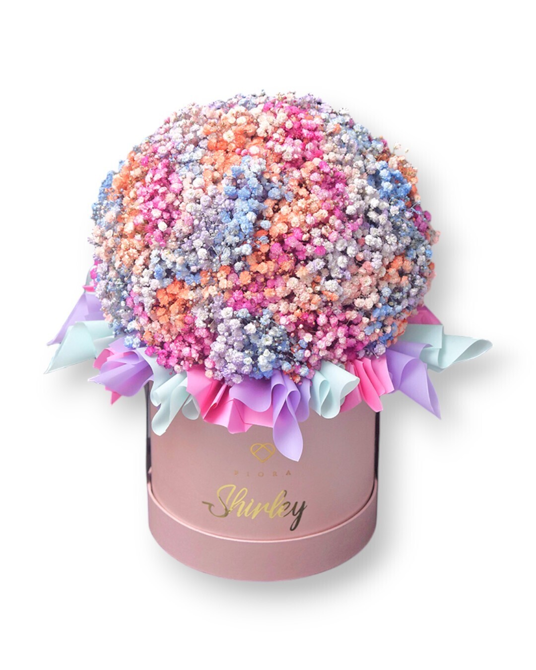 Cotton Candy Medium (with ruffles)