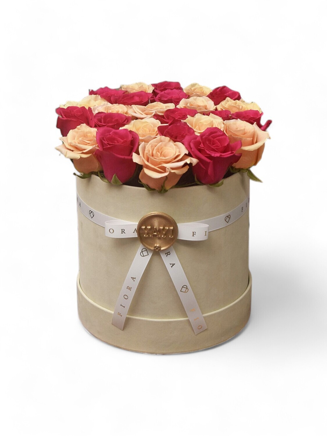 Suede Box Roses 24