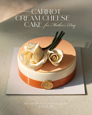 Mother's Day Limited: Carrot Cream Cheesecake Mother's Day Limited: Carrot Cream Cheesecake
