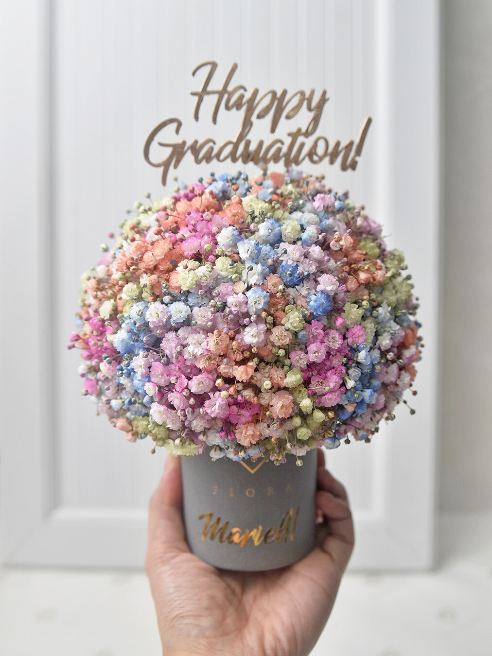 Cotton Candy Baby Bucket