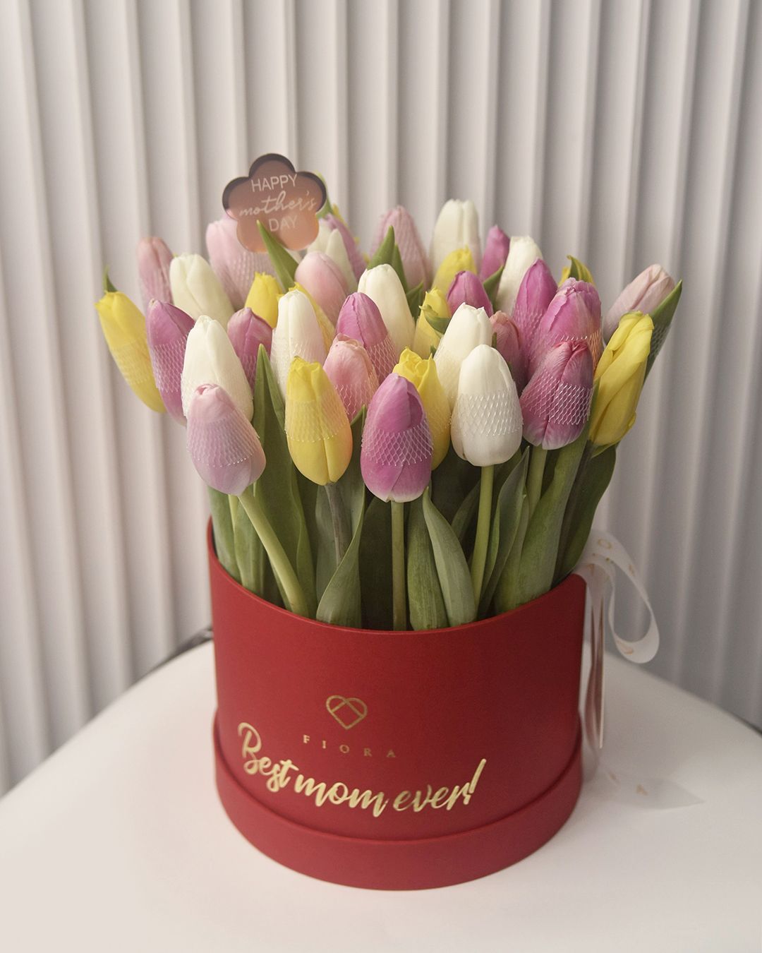 Classic Bucket Medium: Tulips