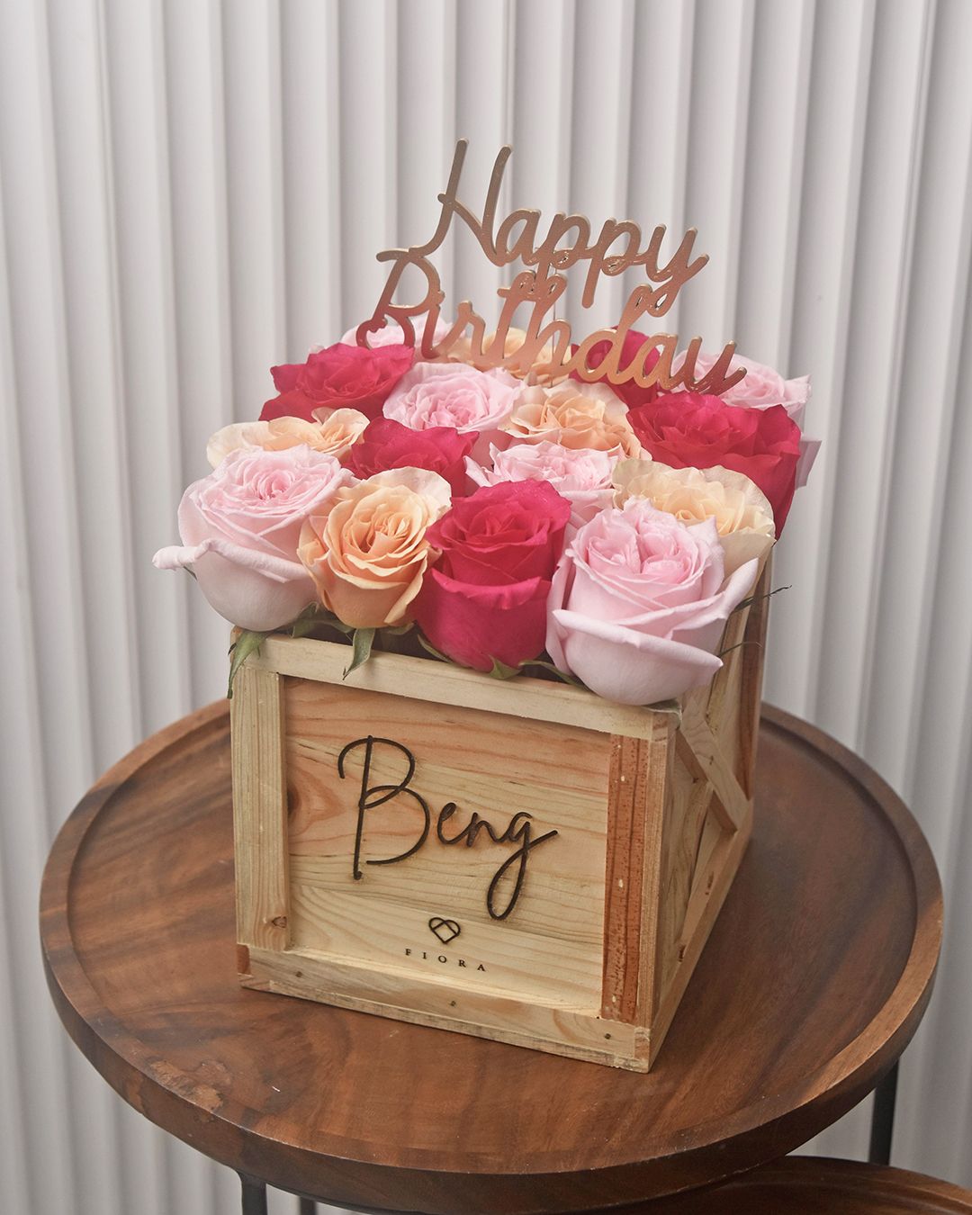 Mini Crate: Roses 4x4