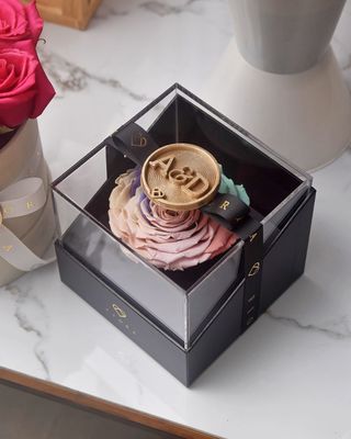 ForeverFiora: Timeless Rainbow Rose (Acrylic Box)