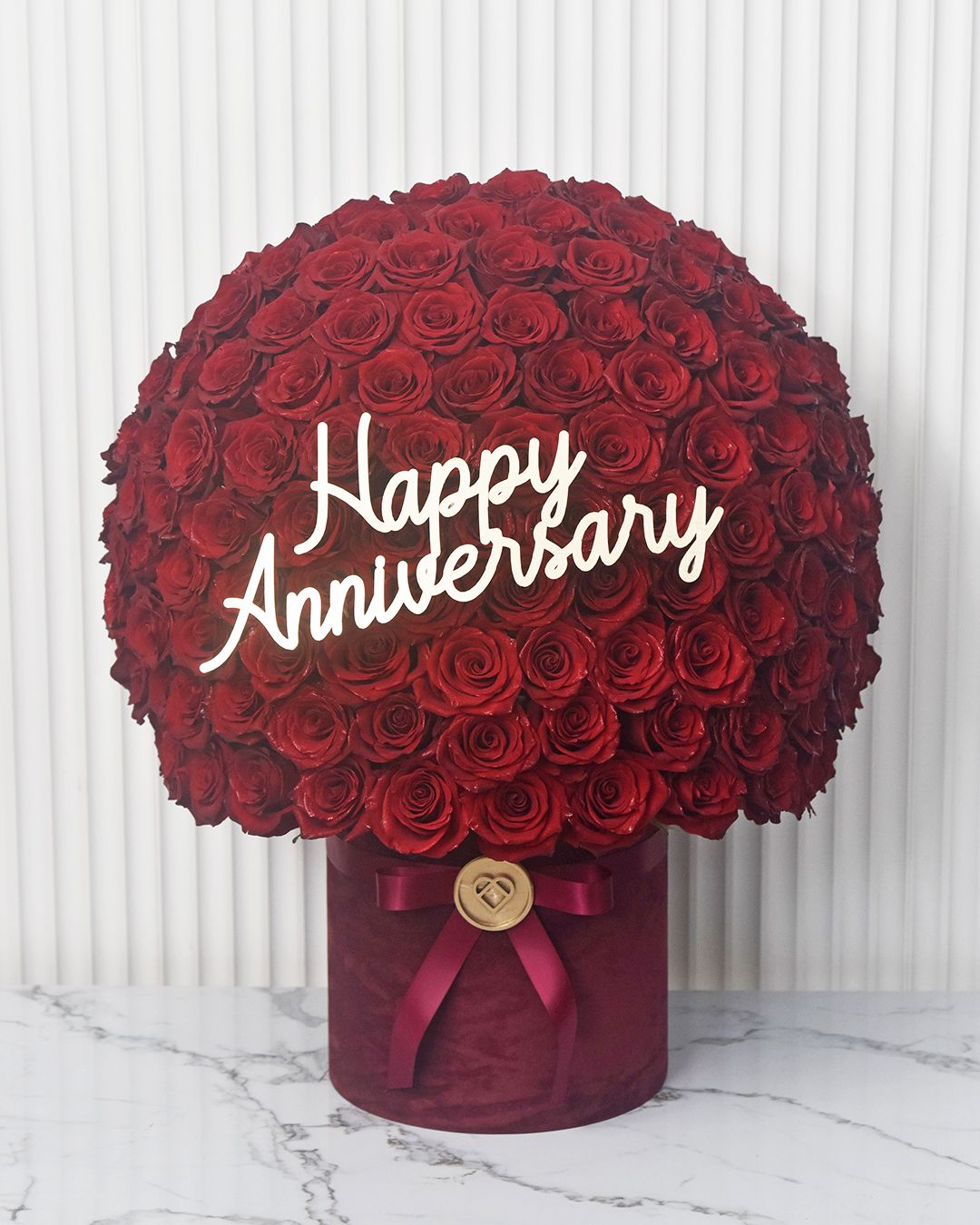 Rose Dome Lavish (Suede Box)
