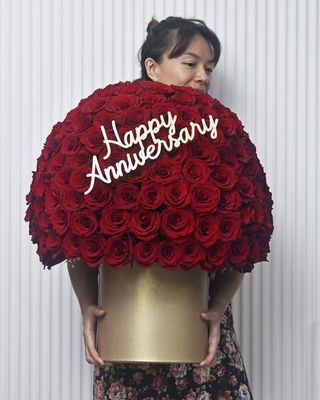 Rose Dome Lavish (Suede Box)