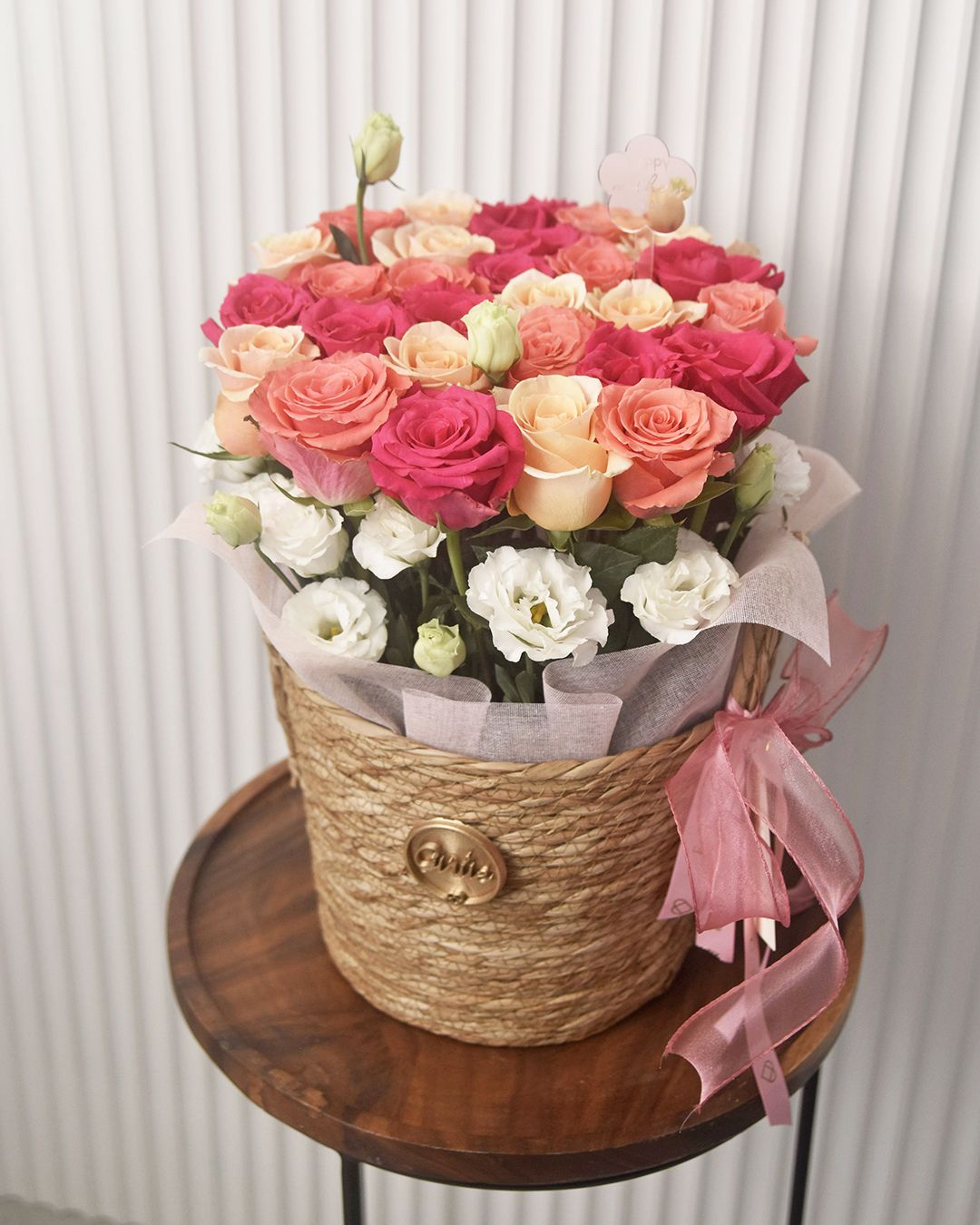 Flowerbasket Large: Mum's Garden Mix