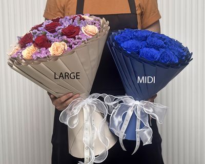 Twirl Bouquet Midi: Alina